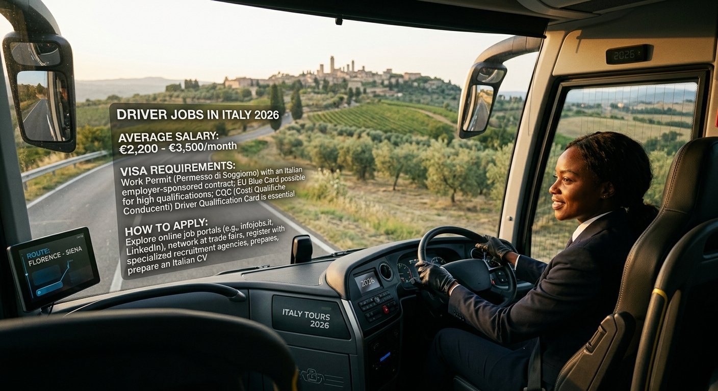 Driver Jobs in Italy 2026
