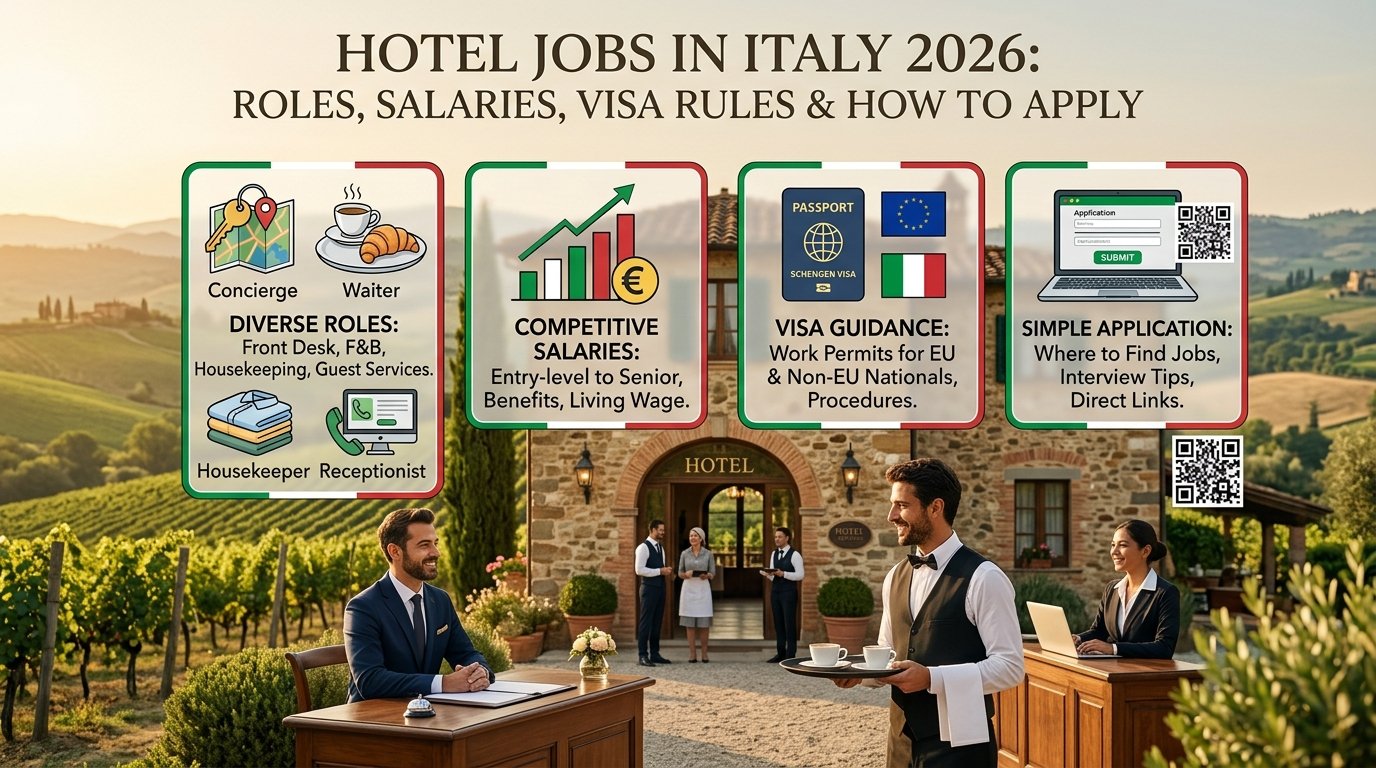 Hotel Jobs in Italy 2026