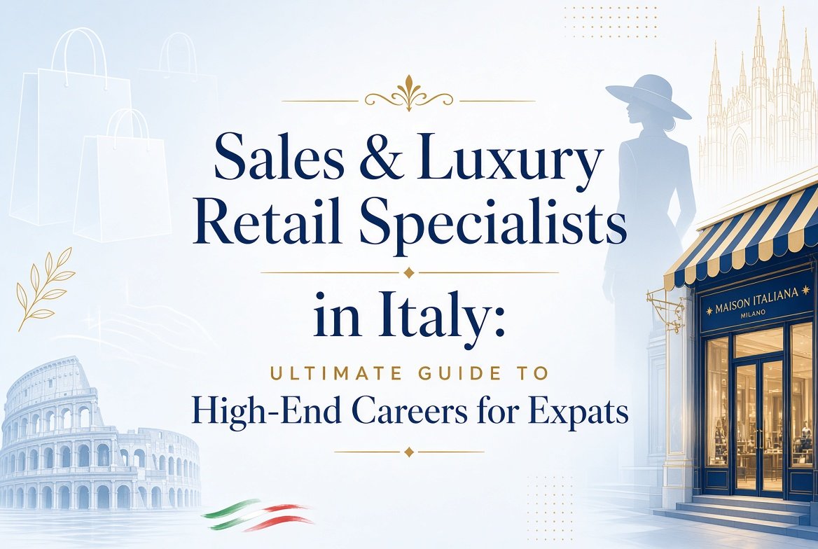 Sales & Luxury Retail Specialists in Italy: